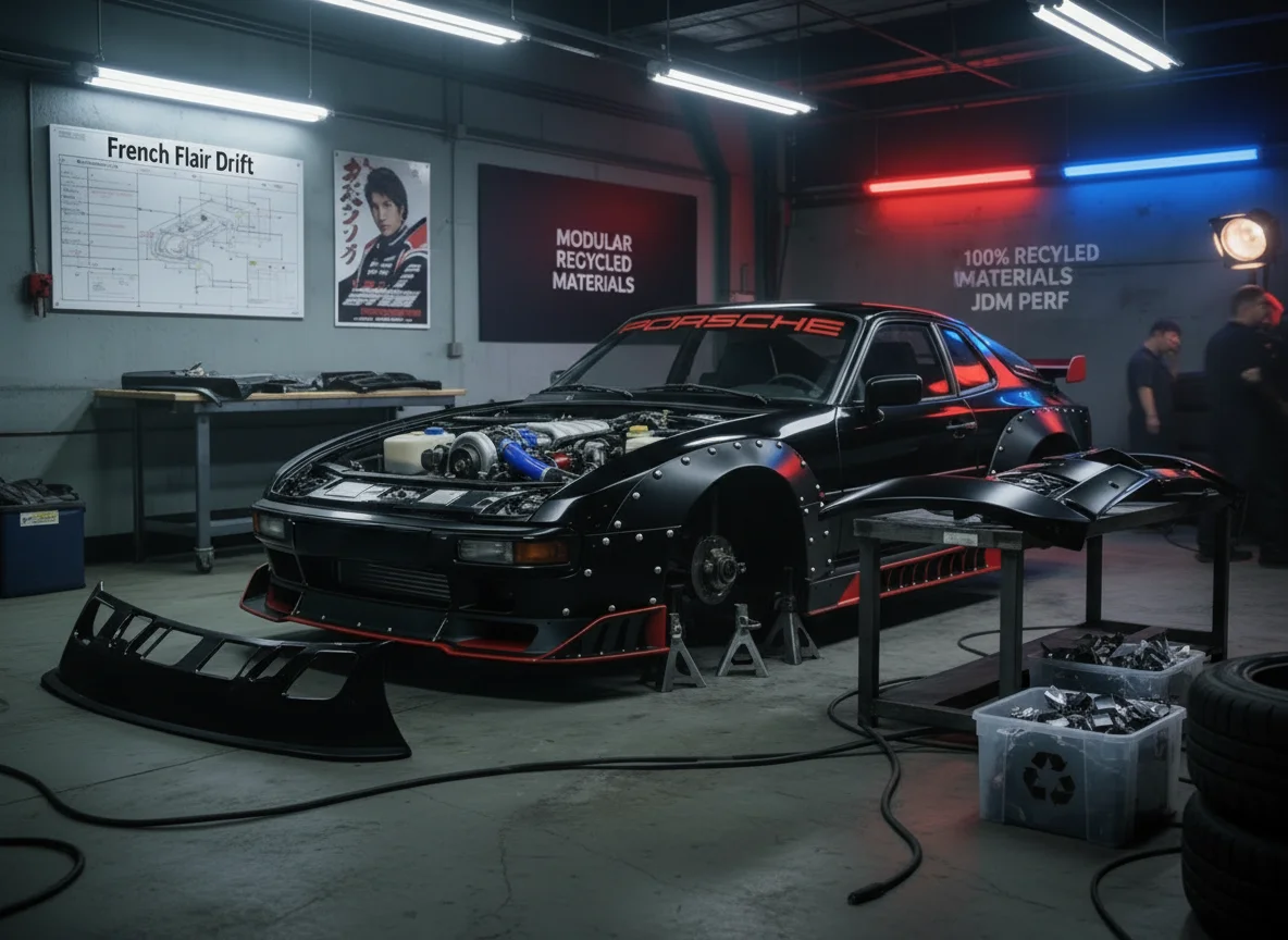 Porsche 944 arrière
